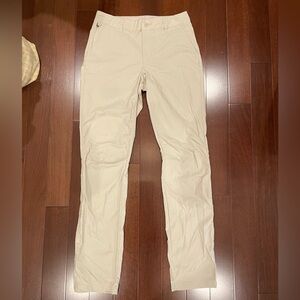 Women’s Cream Columbia Hiking Pants